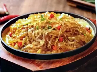 Sizzling Glass Noodles